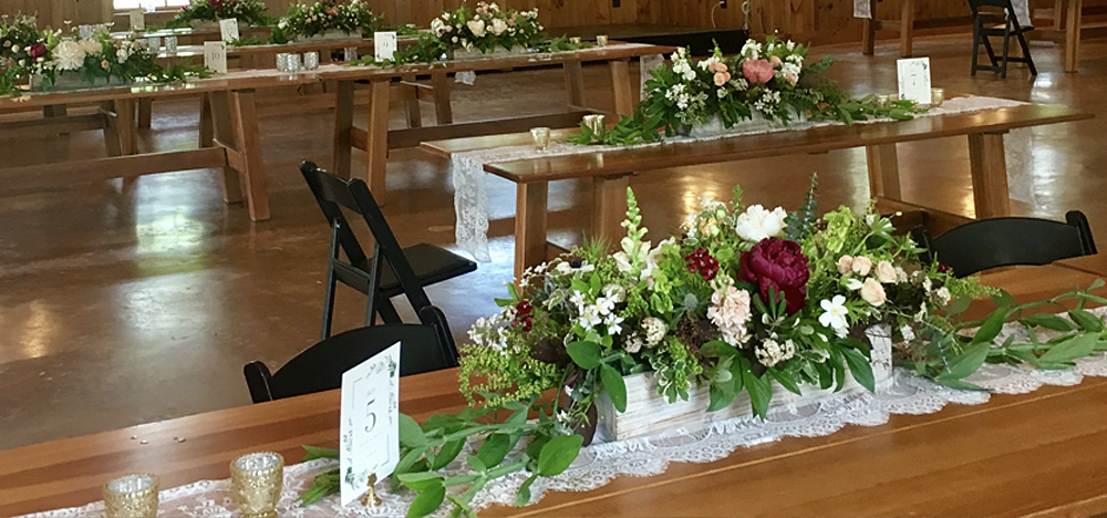 Vase - multicolor flowers